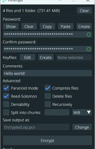 Protégez vos fichiers avec Picocrypt – Simple, sûr et portable …