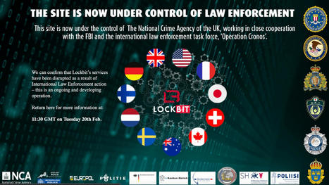 Les polices de 11 pays, dont la France, abattent le site de Lockbit, le plus important gang de hackers …