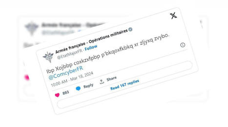 Cybersécurité : ces étranges messages de l’armée française sur les réseaux sociaux cachent en réalité un exercice …