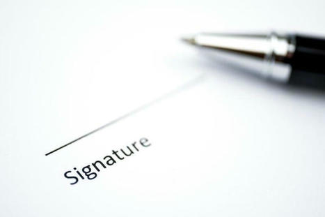 La signature scannée n’est pas une preuve suffisante du consentement à une obligation …