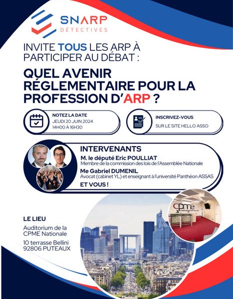Quel avenir réglementaire pour la profession d’ARP ?