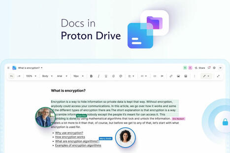 Proton lance un « Google Docs » gratuit et respectueux de la vie privée …
